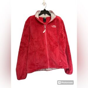 The North Face pink‎ fleece jacket size S women’s